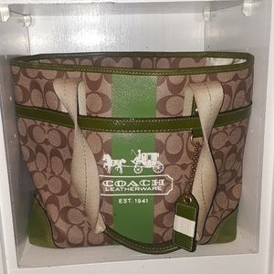 Coach Leatherware Purse 14 in.wide and 9 in. Long